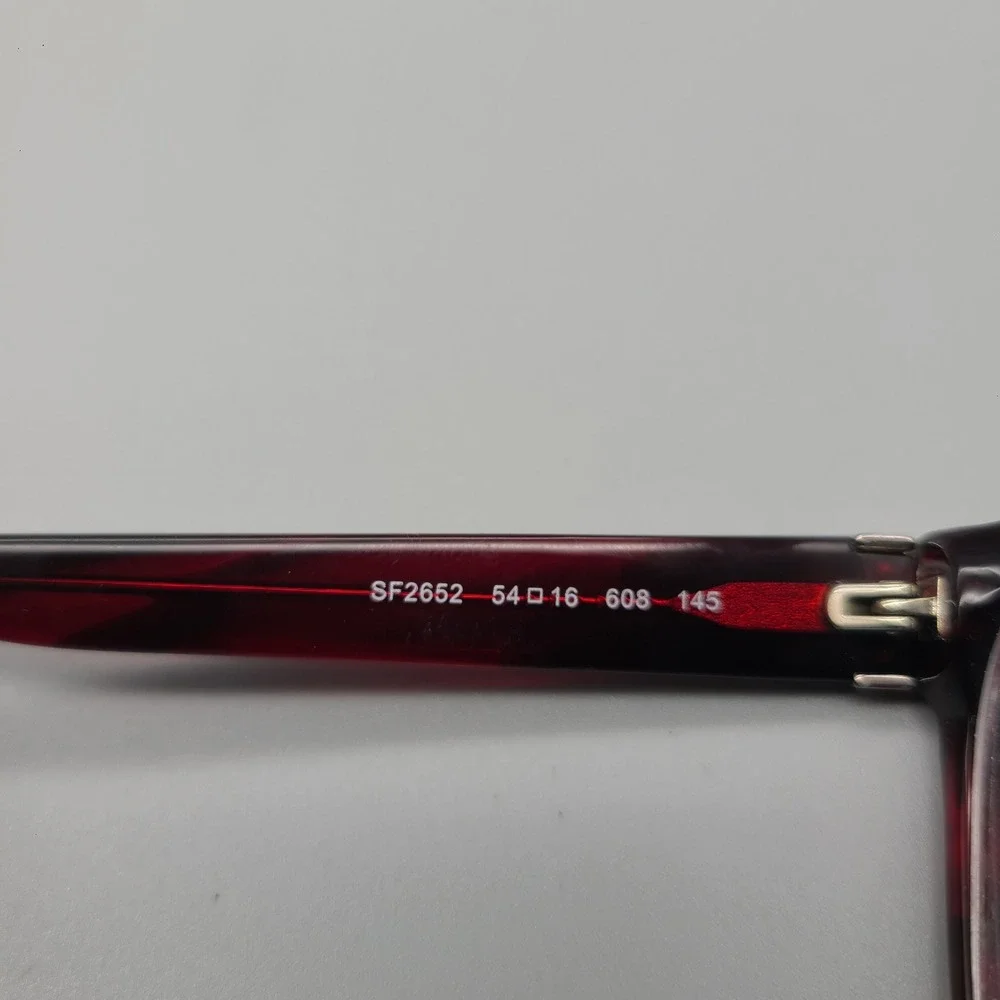 Salvatore Ferragamo SF2652 Burgundy Tortoise Eyeglasses Frames 54-16-145 Italy